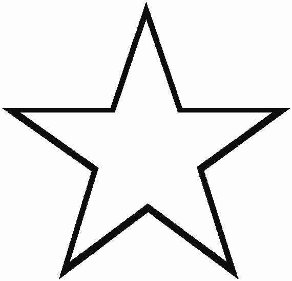 large printable star coloring pages - photo #7